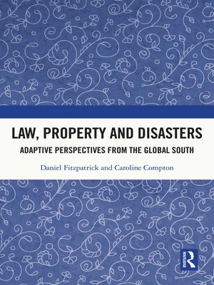 cover image of Law, Property and Disasters